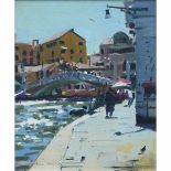 Howard, Ken b1932 British AR, Dorsoduru, Venice. 12 x 10 ins., (30.5 x 25.5 cms.