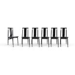 Achille e Piergiacomo Castiglioni, six chairs "Lierna", Gavina Edition, 1960