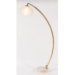 Arc floor lamp, Italy, 1970s