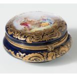 Sevres porcelain jewelry box, France,20th Century