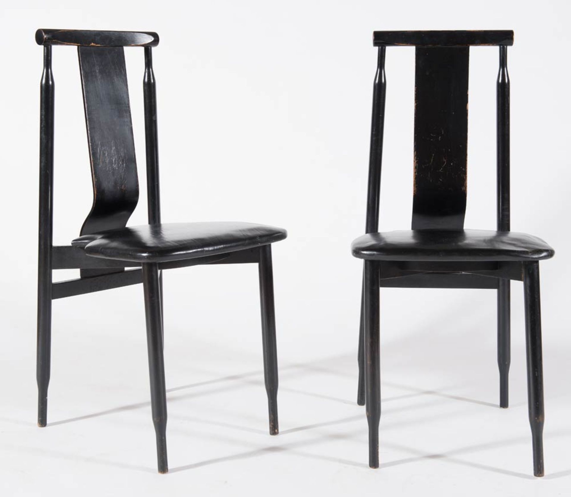 Achille e Piergiacomo Castiglioni, six chairs "Lierna", Gavina Edition, 1960 - Image 2 of 2