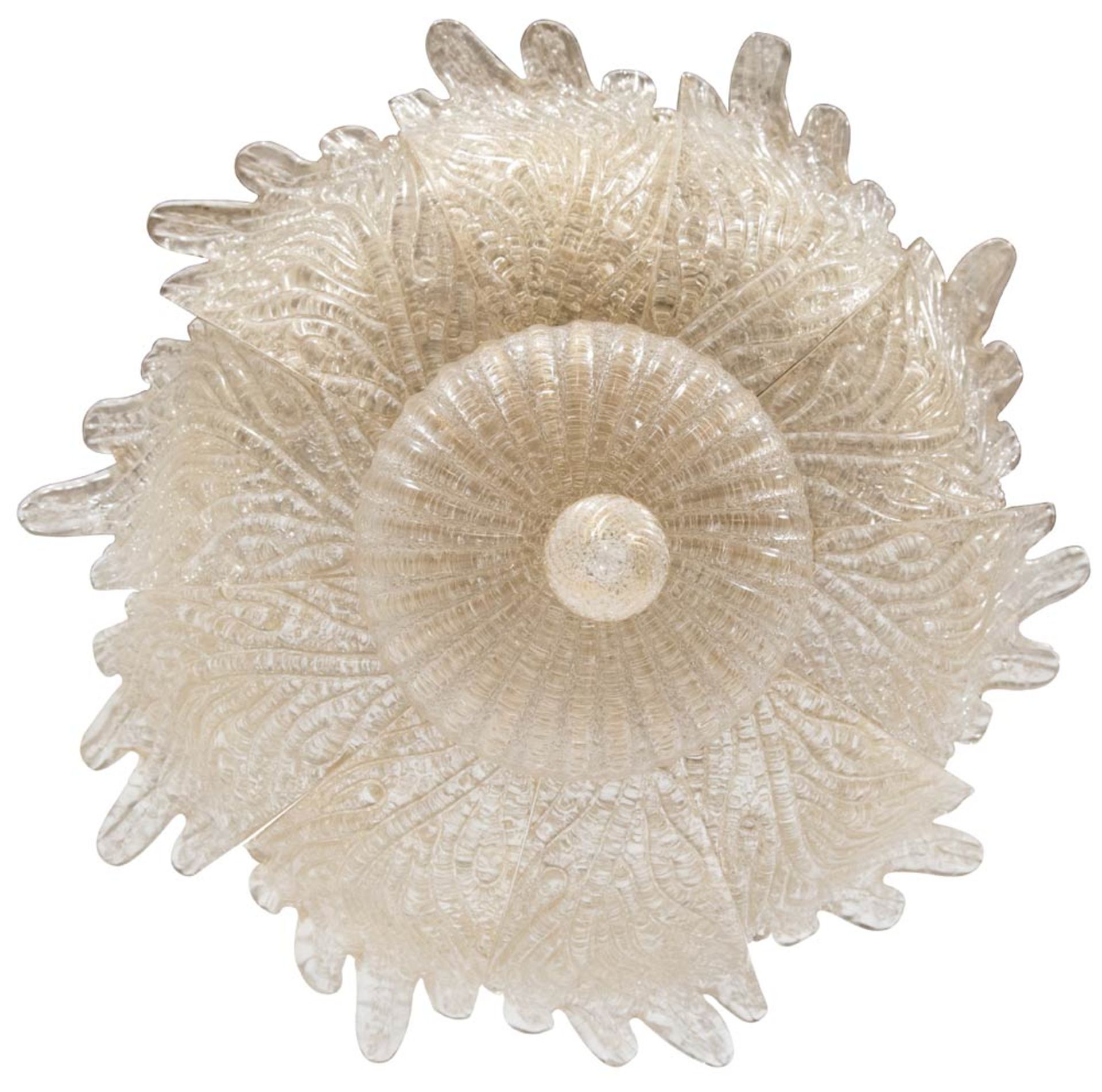 Barovier&Toso, Murano glass ceiling light, "Des Bains". - Image 2 of 2