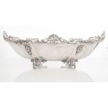 Silver centerpiece, Alessandria, 20th Century.