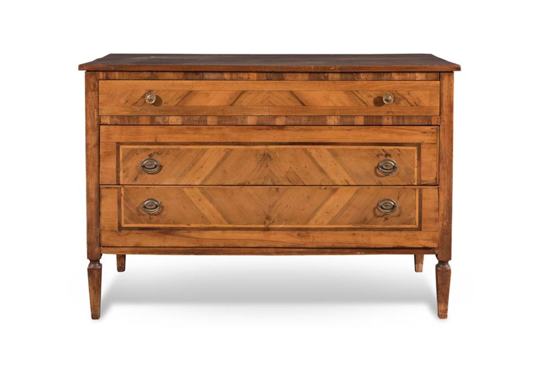 Walnut commode, 18th Century, Louis XVI Period.