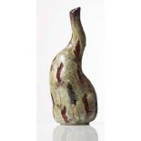 Riccardo Gatti (Faenza 1886 – Venezia 1972), polychrome majolica vase.