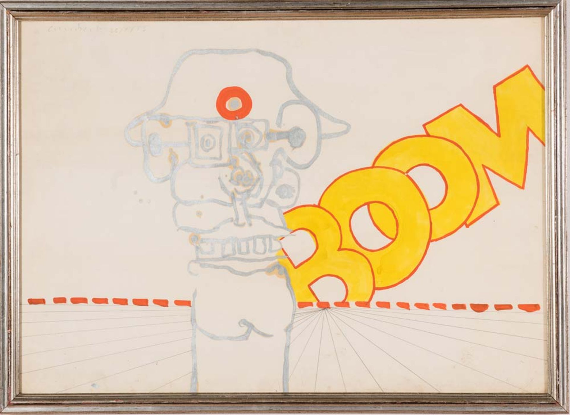 Pirro Cuniberti (Sala Bolognese 1923 - Bologna 2016), "Boom", 1965.