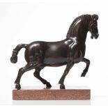 Bronze sculpture, "Grande Cavallo", 20th Century.