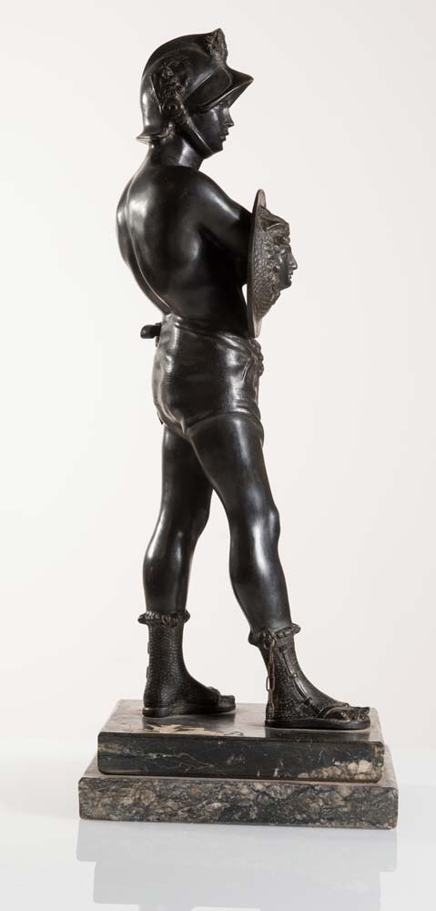 Bronze sculpture, "Figura classica", 20th Century. - Image 2 of 2