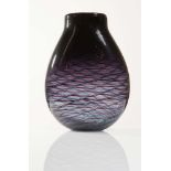 Big Murano glass oval vase, Murano, 60s.