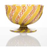 Murano glass bowl, Murano, 50s.