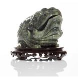 Jade sculpture, "Frog", XX sec.