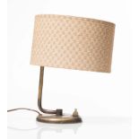 Brass table lamp, 30s/40s.