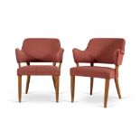 Carl Malmesten, Pair of armchairs, Lata Greven model, Sweden, 50s.