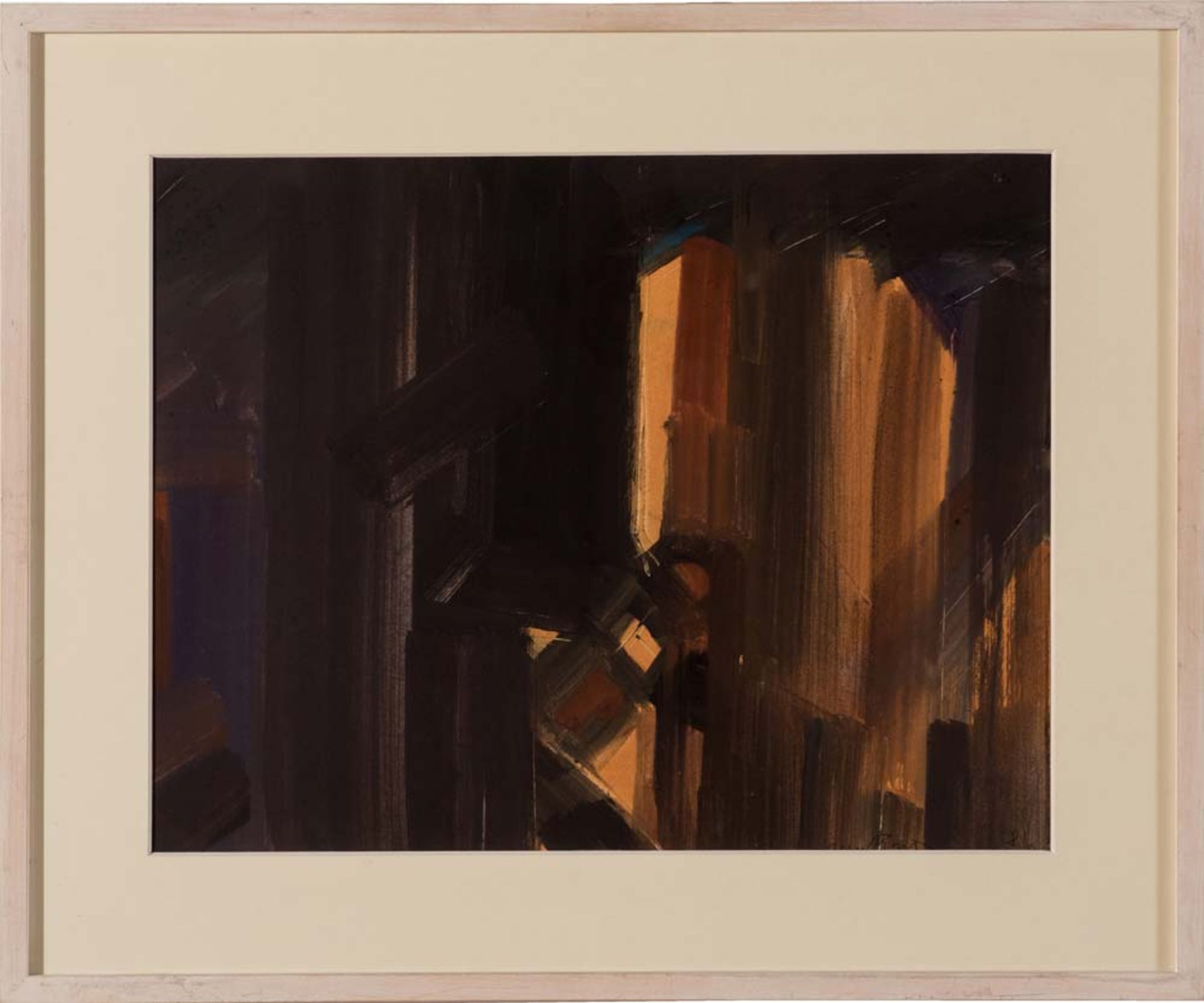 Sergio Romiti (Bologna 1928 - 2000), "Senza titolo", 1981.