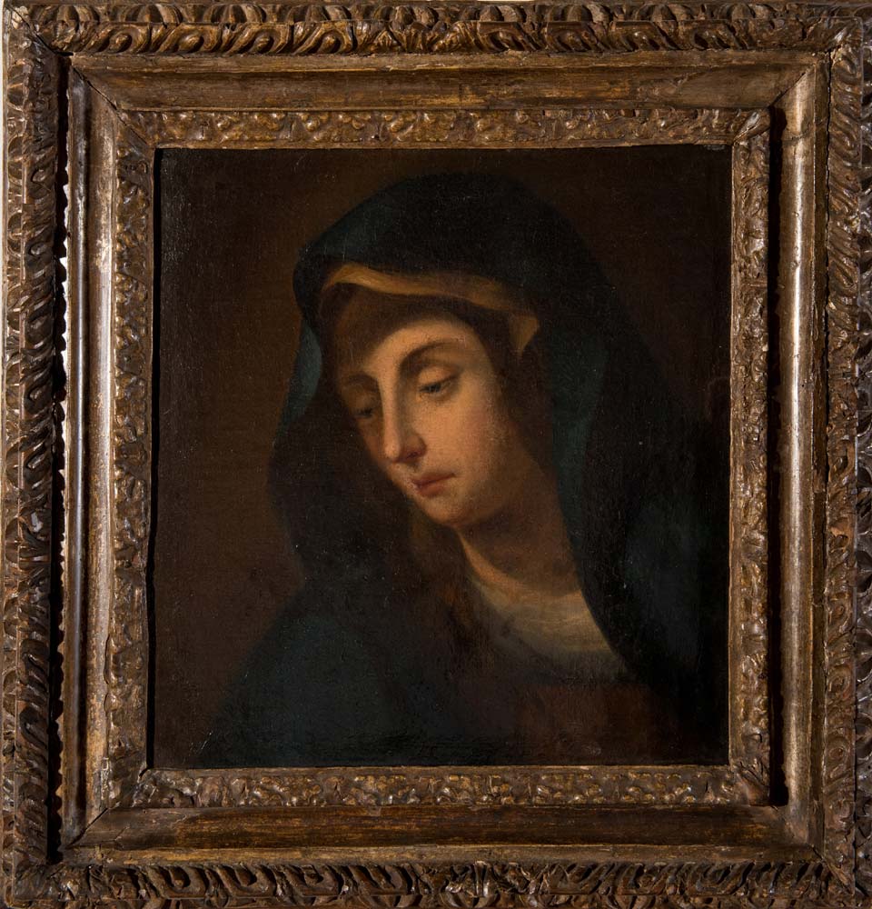 18th Century Aemilian Painter, "Madonna".