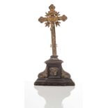 Bronze Crucifix, early 19th Century.