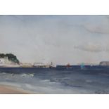 •FRANCIS RUSSELL FLINT RWS, RSW (British 1915 - 1977) THE PADDLE STEAMER Watercolour, signed, 27 x