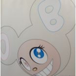 TAKASHI MURAKAMI (Japanese b. 1962) WHITE DOB Offset lithograph in colours, signed and dated (20)04,
