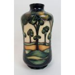 A Moorcroft Tribute to Trees pattern vase designed by Sian Leeper, circa 2005, limited edition 51/