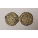 Alexander III (1249-1286) Long Cross silver halfpenny. Near very fine John Baliol (1292-1296) Silver