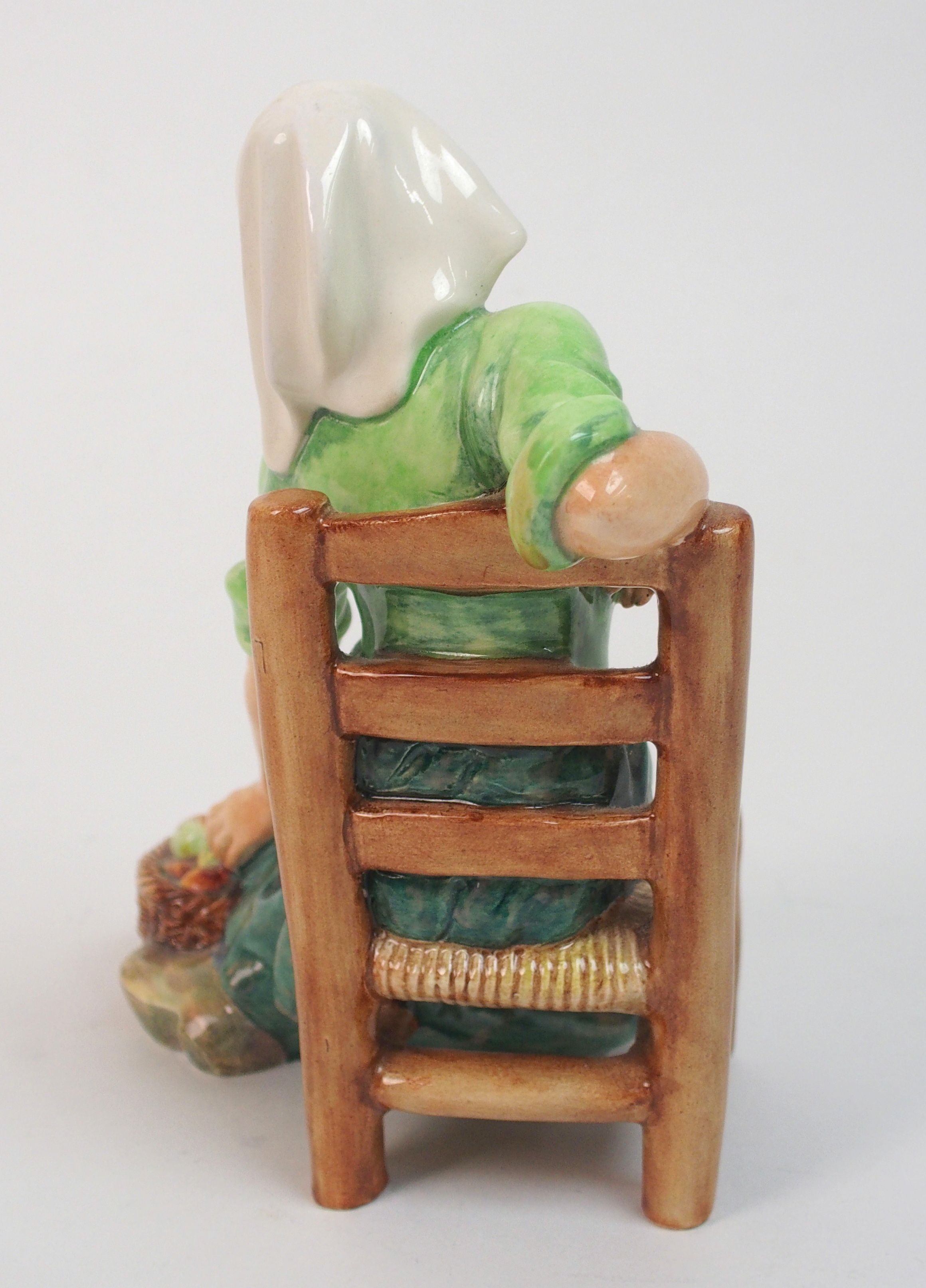 A Royal Doulton figurine 'Quality Street' HN1211 mistakenly marked by Doulton to the base as 'A - Image 8 of 10