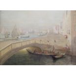 THOMAS MILLIE DOW (Scottish 1848 - 1919) VENICE Watercolour, signed with monogram, 47.5 x 63.5cm (18