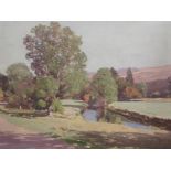•GEORGE HOUSTON RSA, RSW, RI (Scottish 1869 - 1947) BEN CRUACHAN Oil on canvas, signed, 71 x 91cm (