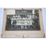 Five various black and white team line-up photographs comprising: Scotland v. France 1930; Celtic v.