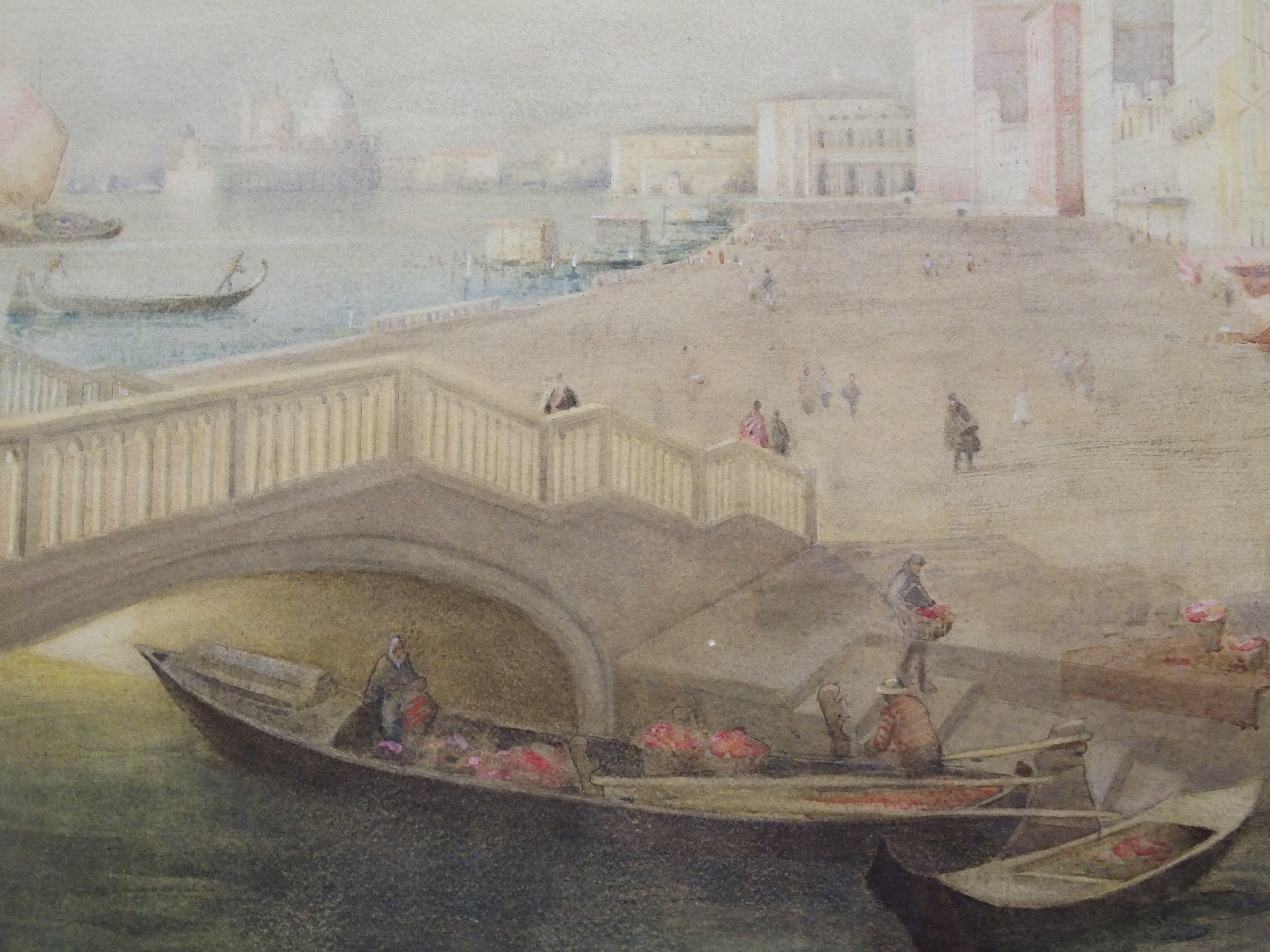 THOMAS MILLIE DOW (Scottish 1848 - 1919) VENICE Watercolour, signed with monogram, 47.5 x 63.5cm (18 - Image 5 of 6