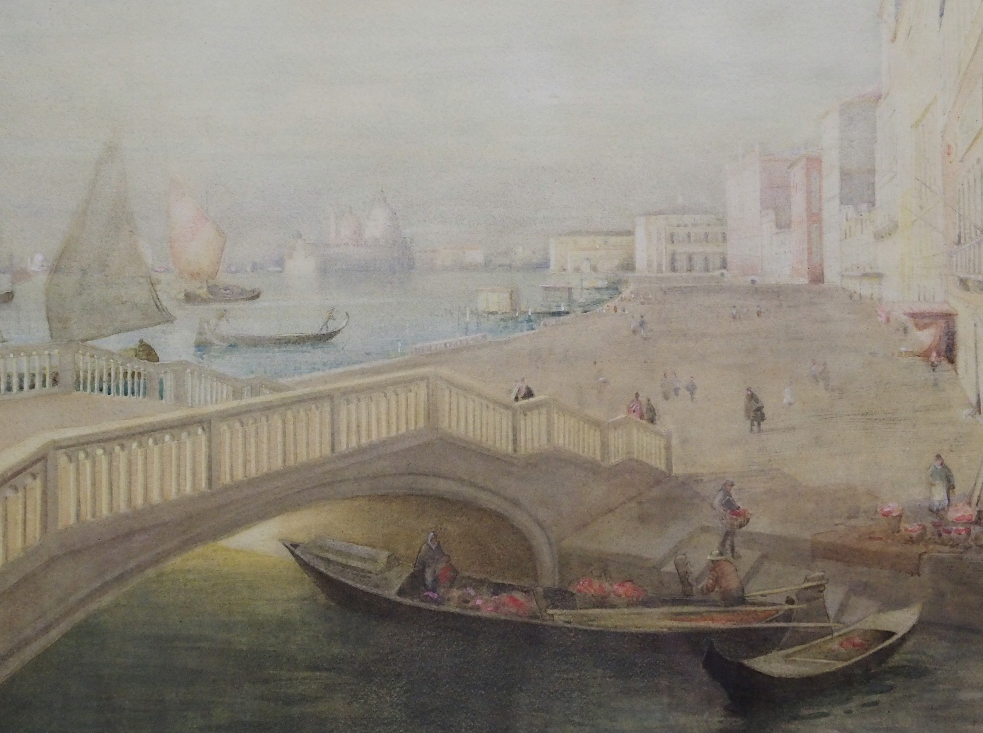 THOMAS MILLIE DOW (Scottish 1848 - 1919) VENICE Watercolour, signed with monogram, 47.5 x 63.5cm (18 - Image 3 of 6