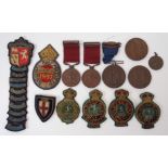 A collection of Victorian Royal West Kent Regiment and other Shooting Prizes comprising; seven