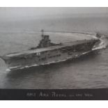 An album of photographs relating to HMS Ark Royal circa. 1940, various views of the aircraft