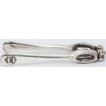 GWR silverplate nutcrackers marked on handle GWR MARINE DEPT in Garter. They measure 5in long and