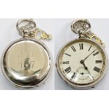 North Eastern Railway pocket watch. A vintage key wind and hands set watch, with an unsigned full