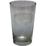 Great Northern Railway small fruit juice glass with GREAT NORTHERN RAILWAY REFRESHMENT DEPATMENT