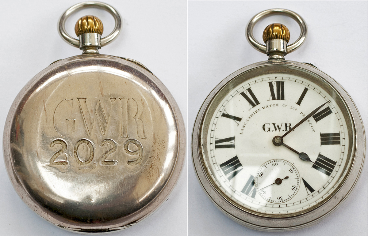 GWR Pre-grouping Pocket Watch, by the Lancashire Watch Co Ltd Prescot. A good quality English made