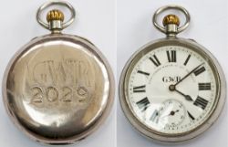 GWR Pre-grouping Pocket Watch, by the Lancashire Watch Co Ltd Prescot. A good quality English made