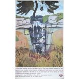 Poster London Transport KEW GARDENS by MICHAEL CARLO. Double Royal 25in x 40in. Printed by The