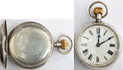 LBSCR Silver cased Pocket Watch, by the American Watch Company Waltham Massachusetts. A good quality