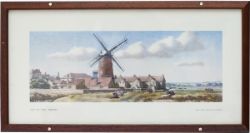 Carriage Print CLEY, NEAR HOLT, NORFOLK by Reg Jordan from the LNER Post-War Series, around 1948.