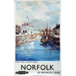 Poster BR KINGS LYNN - CUSTOM HOUSE NORFOLK by Frank H. Mason. Double Royal 25in x 40in. In good