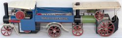 Mamod live steam model of a steam wagon, in good boxed used condition, complete with instructions.