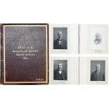 Lancashire and Yorkshire Railway Company leather and gilt bound photo album dated 1895 and presented