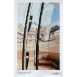 Poster BR Intercity LEEDS by Brendan Neiland. Double Royal 25in x 40in. Produced for the Inter