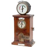 Southern Railway 3 position mahogany cased block instrument with top mounted indicator (mounting bar