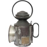 LNER saucer top 3 aspect handlamp, brass plated LONDON & NORTH EASTERN RAILWAY STAINFORTH &