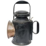 NBR Bulpitt 3 aspect handlamp, steel plated on the side BULPITT & SON 1906 BIRMINGHAM and stamped