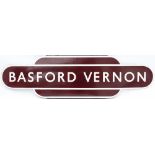 Totem BR(M) HF BASFORD VERNON from the former Midland Railway station between Nottingham and