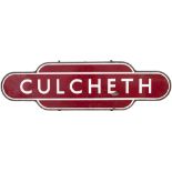 Totem BR(M) FF CULCHETH from the former Great Central station between Glazebrook and Lowton. In good