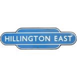 Totem BR(SC) FF HILLINGTON EAST from the former Caledonian and Glasgow & South Western Railway